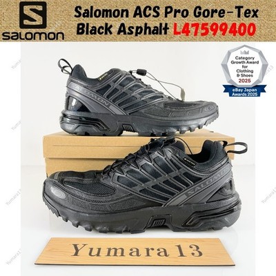 Salomon ACS Pro Gore-Tex Black Asphalt L47599400 Men's Size
