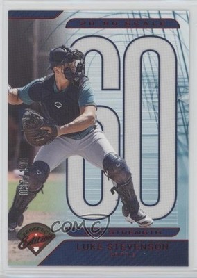 2025 Panini Prospect Edition 20-80 Scale Red 37/199 Luke Stevenson #4 2o7