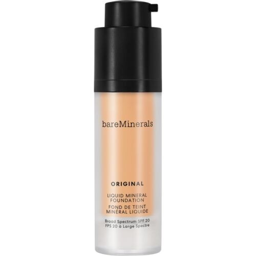 BareMinerals Original Liquid Mineral Foundation Broad Spectrum Medium Beige 12