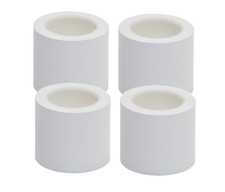Vinyl PVC WHITE Floor Safety Lane Marking Tape (OSHA) 4" X 36YDS 6 MIL (4 ROLLS)