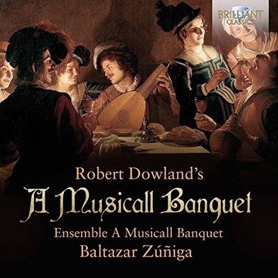 BALTAZAR ZUNIGA  ENS - DOWLAND A MUSICALL BANQUET - CD - G4z