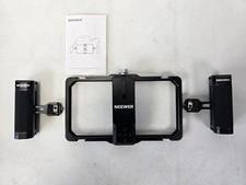 NEEWER Upgraded Phone Rig Vlogging Kit Video Stabilizer Dual Handle for iPhone