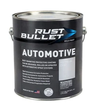 RUST BULLET Automotive - Metallic Gray - 1 Gallon - Rust Inhibitor & Protecti...