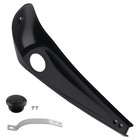 Black Fuel Console for Harley CVO Tri Glide 2020 2022 w/ Billet Gas Cap