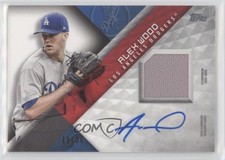 2018 Topps Major League Material Series 1 39/50 Alex Wood #MLMA-AW Auto 0o6m