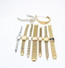 C x 9 Vintage Ladies Seiko Quartz Wristwatches Inc Silver Tone Etc - Not Tested