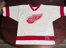 VTG 90's Logo Athletic NHL Jersey Detroit Red Wings Darren McCarty #25 Size M