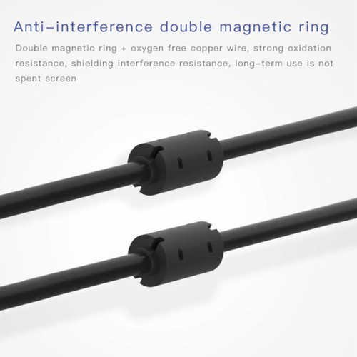 x100 VGA Cable SVGA 3m 15 Pin PC Computer Monitor LCD Extension Male to Male - Afbeelding 12 van 13