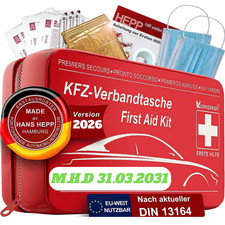 Verbandtasche/Kasten Kfz DIN 13164 Neu Auto  erste Hilfe Set aus Hamburg