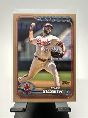 2024 Topps Series 2 - Chase Silseth #585 Gold /2024