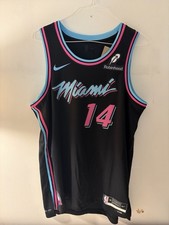 Nike Miami Heat Tyler Herro City Edition Jersey Black Size 48 L NBA Basketball