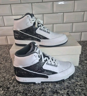 NIB Nike Air Python Lux SP 632631-110 Size 9 M White Metallic Silver