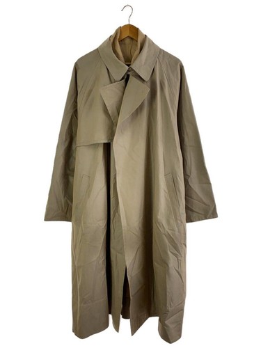 DESIGN WORKS 1965 TOKYO OTHER FINX TWILL RIVERSIBLE COAT S COTTON Beige Used - Picture 1 of 6