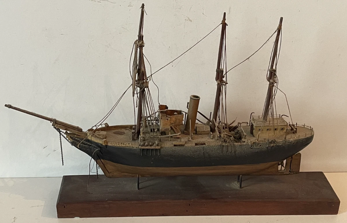 仿古木制帆船模型船| eBay
