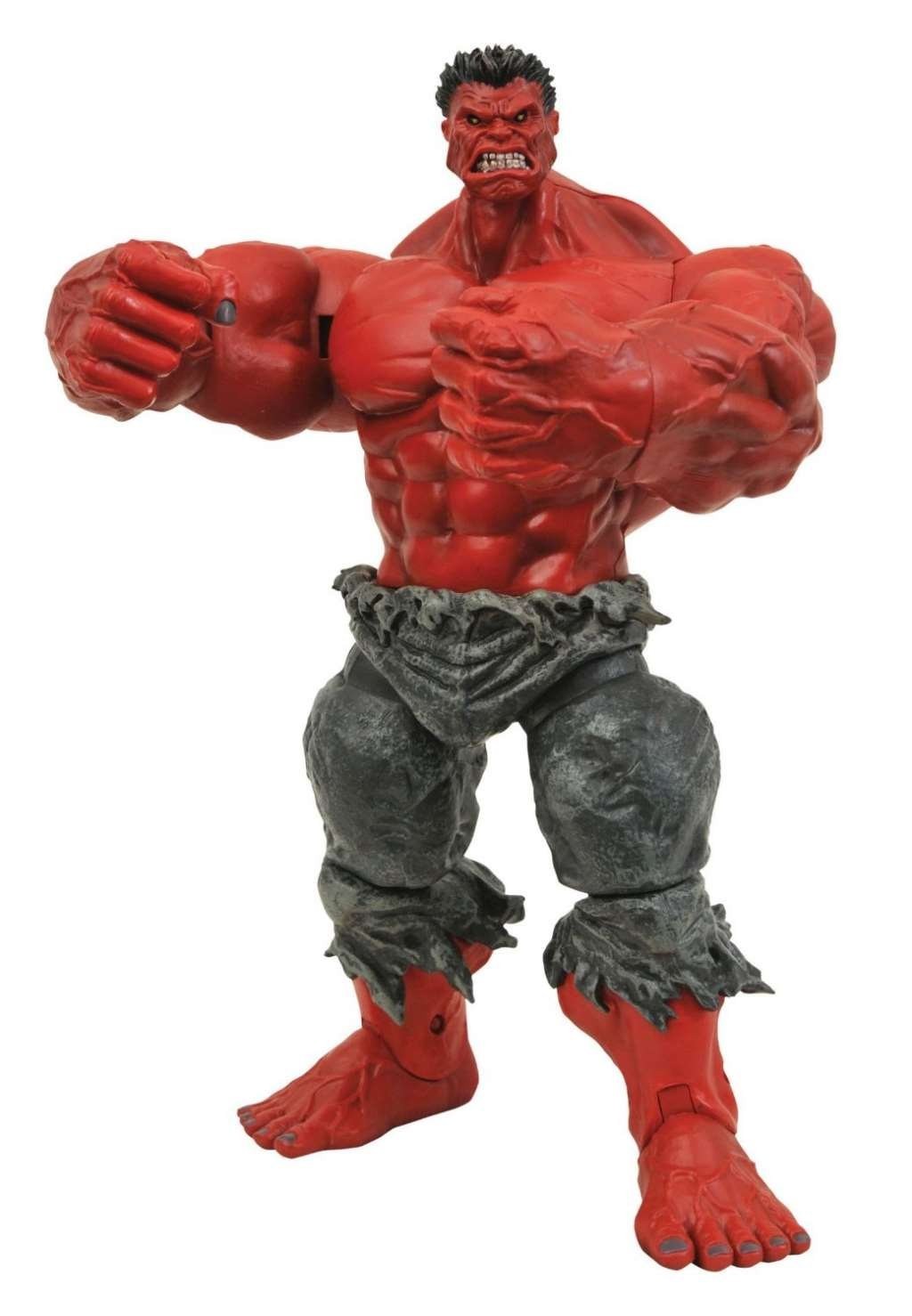 Marvel L'Incredibile RED HULK Action Figure 2018 Ver. Diamond Select Toys Rare