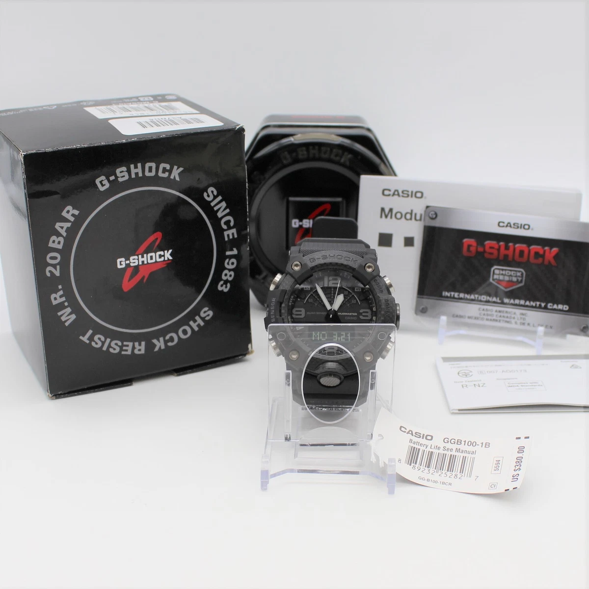 CASIO G-SHOCK MUDMASTER GG-B100-1BCR, Brand New With Tags 