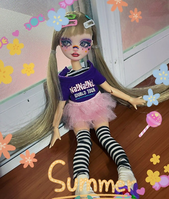 OOAK Ever After High doll Head Repaint Custom Art Doll~ Only Skin Head, No Hair