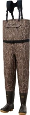 Kobuk Men's Bottomland Breathable Quilted Insulate Hunting Wader Lug Sz 10 Stout