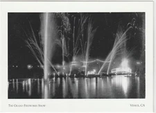 *Postcard-"The Grand Fireworks Show" /From 1905-1920/ *Venice CA (A56-2)