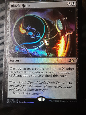 Black Hole FOIL, Unfinity , NM , MTG , FREE SHIPPING | eBay
