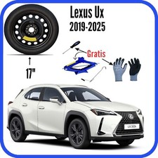 Spare Tire 5 Holes 17 For Lexus Ux With Jack Kit 1T Gloves Screwdriver