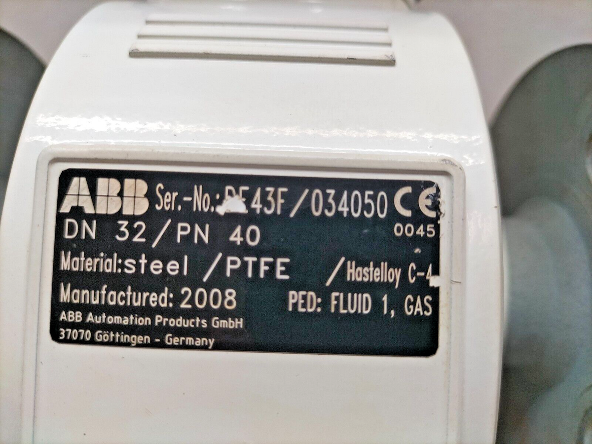 ABB COPA-XE DE43F ELECTROMAGNETIC FLOWMETER 400l/min DN32 PN40 | eBay