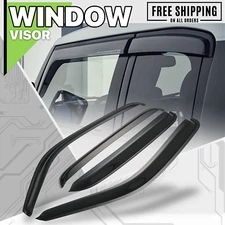 Tape-On Window Visor Shade Vent Wind Deflector fit 00-06 Chevy/GMC Tahoe/Yukon
