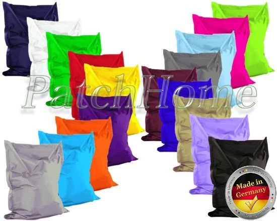Sitzsack Sitzkissen 100 x 70cm Sessel Sofa Kissen Sitzsäcke fertig befüllt - Bild 2 von 2