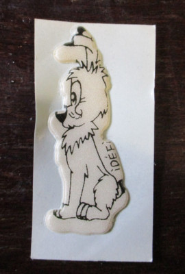 AUTOCOLLANT PANINI CARREFOUR 60 ANS D AVENTURES ASTERIX. IDEFIX