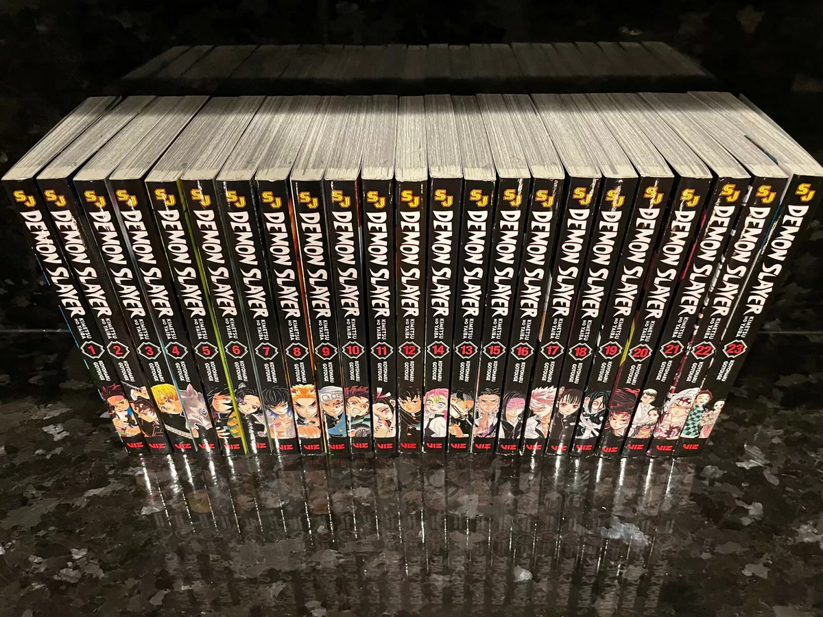 1 Vol. of Demon Slayer Kimetsu no Yaiba Manga English Version (Vol