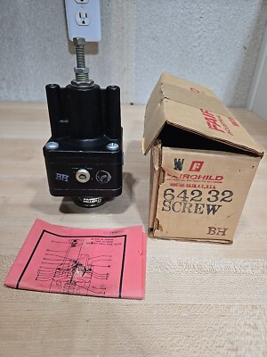 FAIRCHILD Hiller Model 64 64232 Screw 300 PSIG PRESSURE REGULATOR Stratos BH NOS