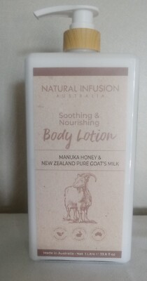  Natural Infunsion Body Lotion Manuka Honey & New Zelanda Pure Goat's Milk