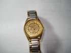 RARE HIGH END SEIKO 1870 UNIVERSITY OF AKRON FIAT LUX MEN'S GOLD WATCH VINTAGE