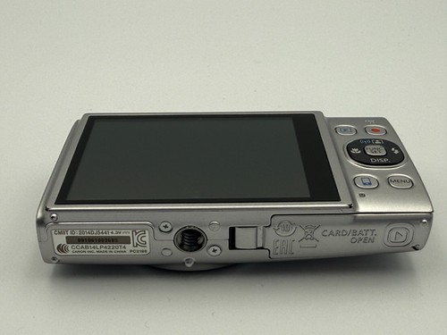 Canon IXY 640 PowerShot Elph 350 HS 20.2MP Camera Silver w/AC adapter -Excellent - Picture 10 of 15