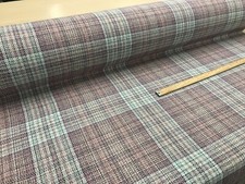 Upholstery fabric wool check tartan material Next tweedy range faux wool 140cm
