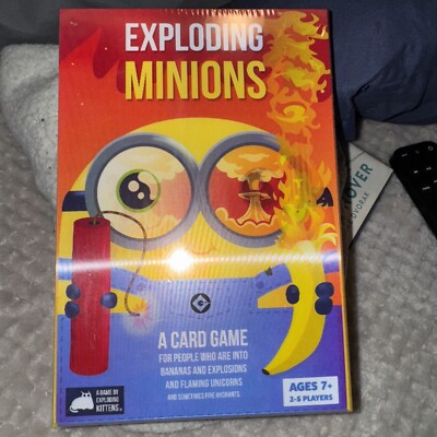 Exploding Minions A Special Edition Card Game by Exploding Kittens New Sealed