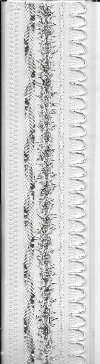 Silver Ribbon Border