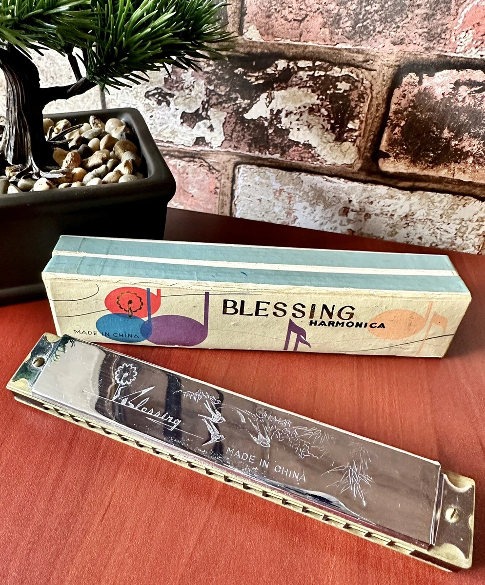 VINTAGE 1960 BLESSING HARMONICA MADE IN CHINA eBay