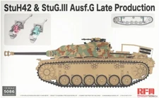 1/35 Rye Field Models StuH42 & StuG.III Ausf.G Late Production 2 in 1 #5086