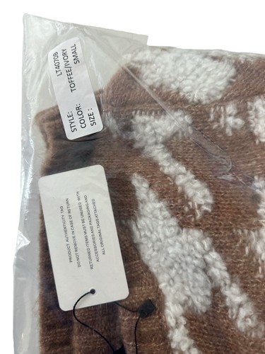 REVOLVE LINE & DOT Sweater Women’s Small Toffee/Ivory Oversized Outdoor NWT - Picture 8 of 8
