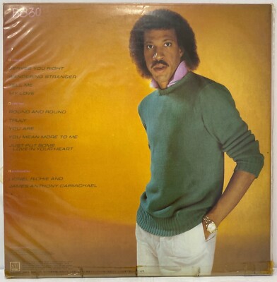 Lionel Richie - Self Titled- Japan Vinyl - OBI - VIL-6011 | eBay