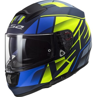 LS2 FF397 VECTOR FT2 KRIPTON MATT BLUE