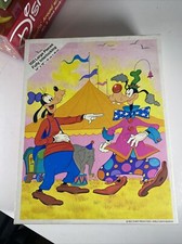 Vtg Walt Walt Disney GOOFY Jigsaw Puzzle 100 Large Piece Whitman 14x18  Nib