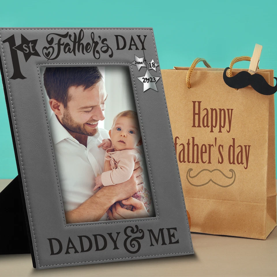 First Father's  Day-Daddy and Me-Dad and Baby-Father's Day Gift - Image 3 of 4