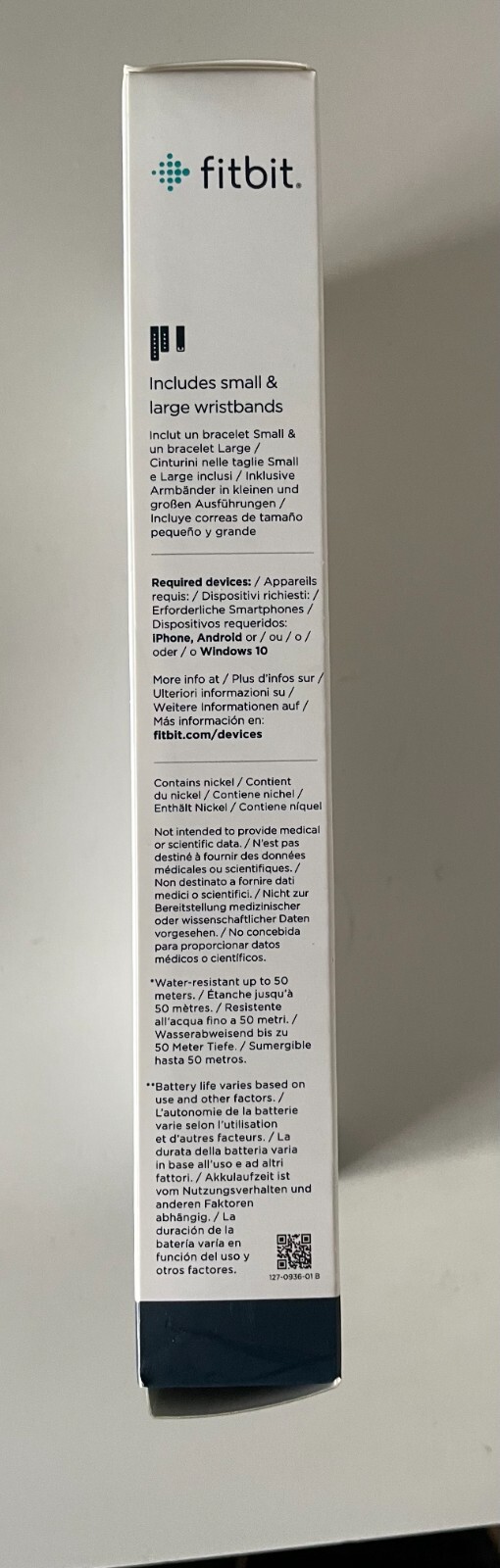 Fitbit Inspire HR Fitness Tracker Lilac Never been Used in new