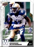 Brandon Alexander Signed 2020 Upper Deck CFL Football card Winnipeg Blue Bombers