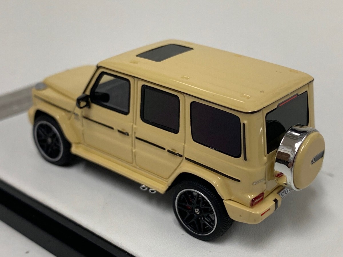 1/64 Motorhelix Mercedes Benz AMG G63 from 2019 in Desert Yellow