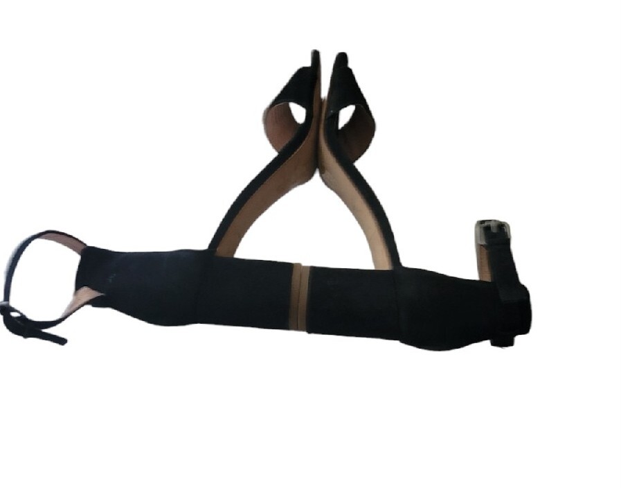 APL Sandali Madewell Regina Claudia neri in pelle scamosciata punta aperta taglia 8 5