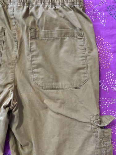 Boys Cat & Jack Brown Cargo Khaki Casual Kratt Brothers Shorts. Size X-large 16 - Picture 15 of 19