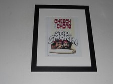 Framed Cheech & Chong Still Smokin' 1983 USA Movie Poster Weed Humor 13"x16"